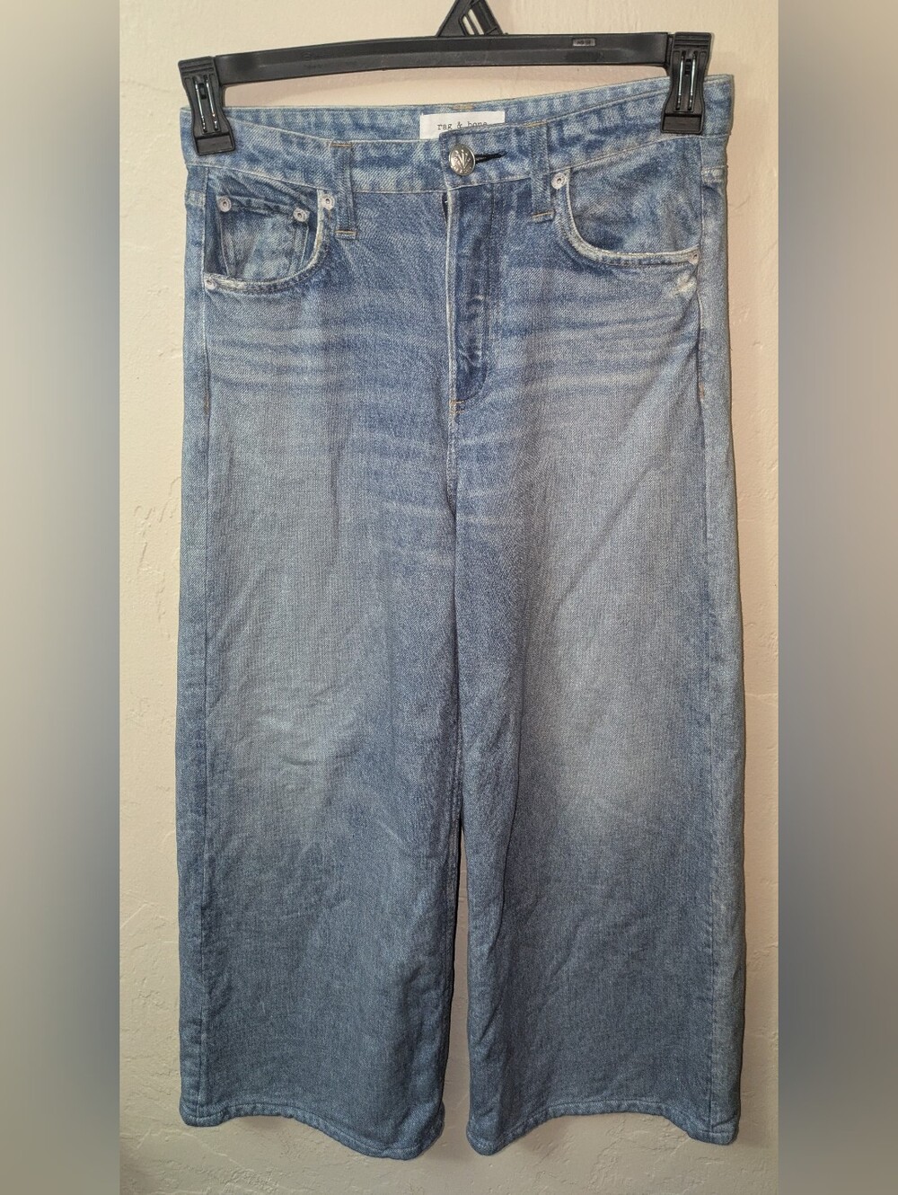 Rag & Bone Miramar Wide Leg Crop Jeans 25